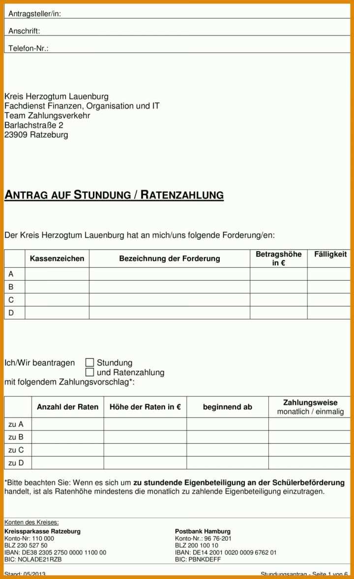 Größte Antrag Auf Ratenzahlung Staatsanwaltschaft Vorlage 960x1568