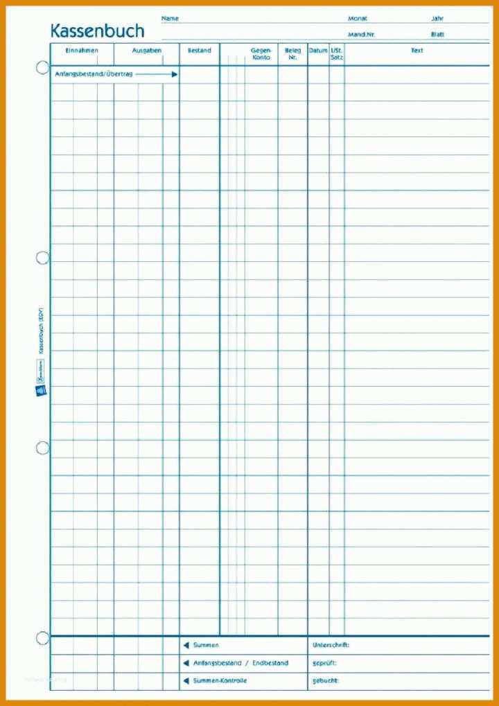 Rühren Datev Buchungsliste Vorlage 848x1200