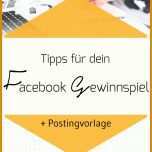 Allerbeste Facebook Gewinnspiel Vorlage 735x1102