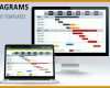Singular Gantt Diagramm Powerpoint Vorlage 960x453