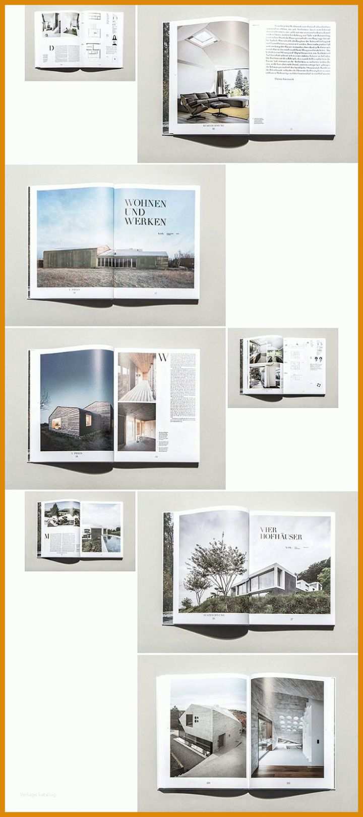 Atemberaubend Portfolio Architektur Vorlage 736x1653