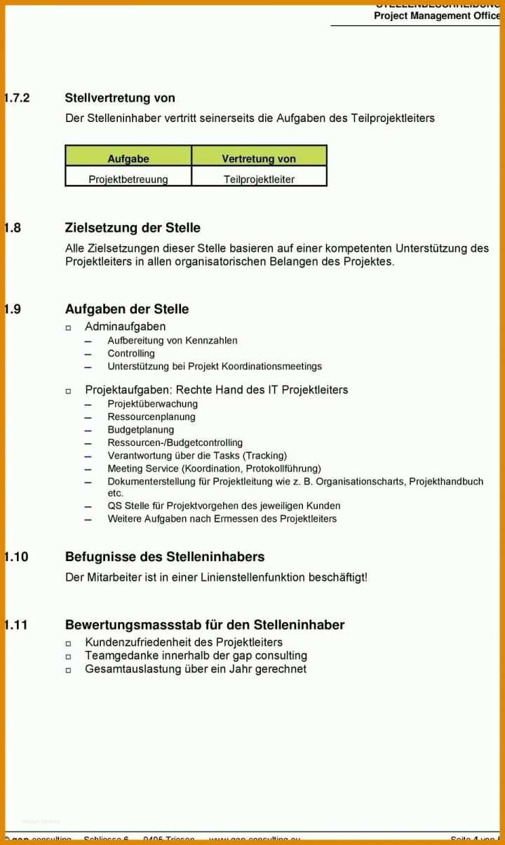 Faszinieren Stellenbeschreibung Vorlage Ihk 960x1607