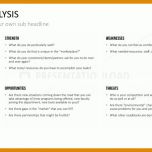 Bemerkenswert Swot Analyse Vorlage Powerpoint 727x409