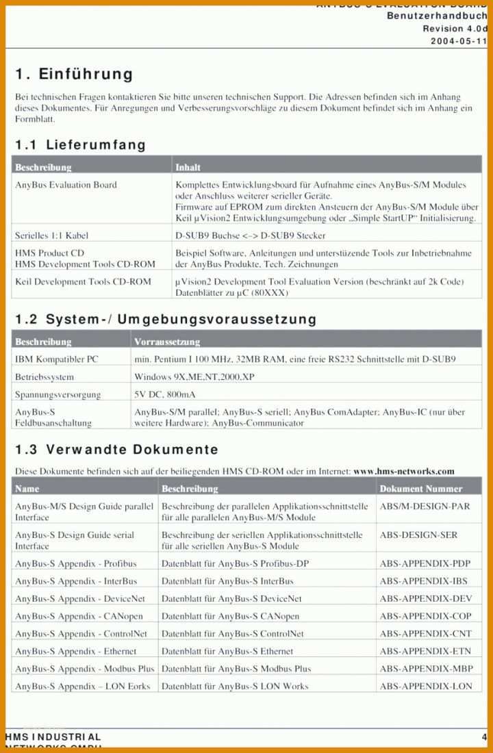 Einzahl Technische Dokumentation Vorlage 873x1334