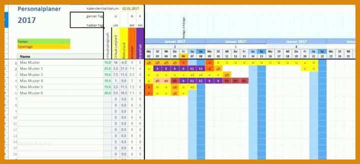 Singular Terminplaner Excel Vorlage Freeware 800x365