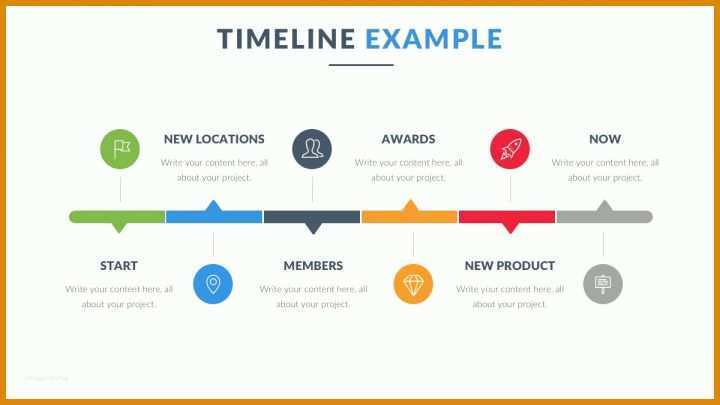 Schockieren Timeline Powerpoint Vorlage 1200x675