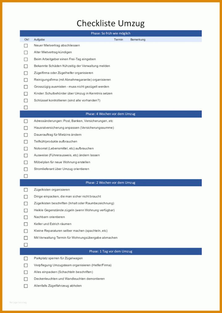 Phänomenal Vorlage Checkliste 949x1341