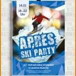 Auffällig Apres Ski Party Flyer Vorlage 806x1075