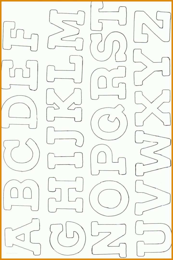 Beeindruckend Buchstaben Vorlagen Zum Ausdrucken 1150x1728