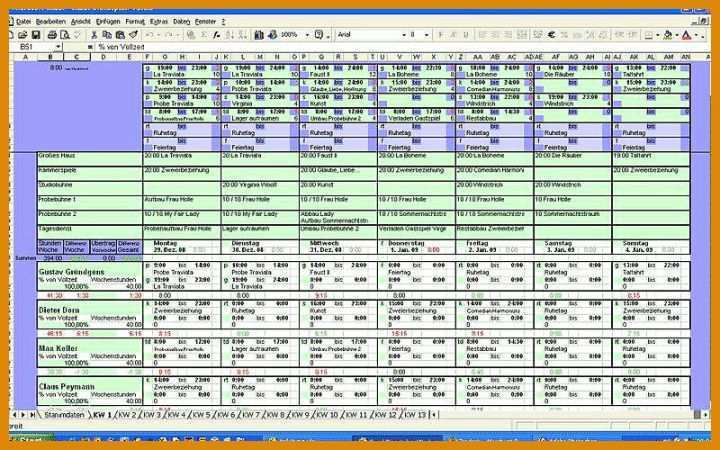 Ausnahmsweise Dienstplan Excel Vorlage Download 800x500