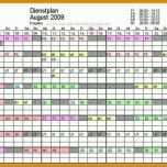 Hervorragen Excel Dienstplan Vorlage 1110x534