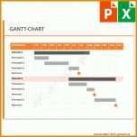 Original Excel Gantt Vorlage 1000x1000
