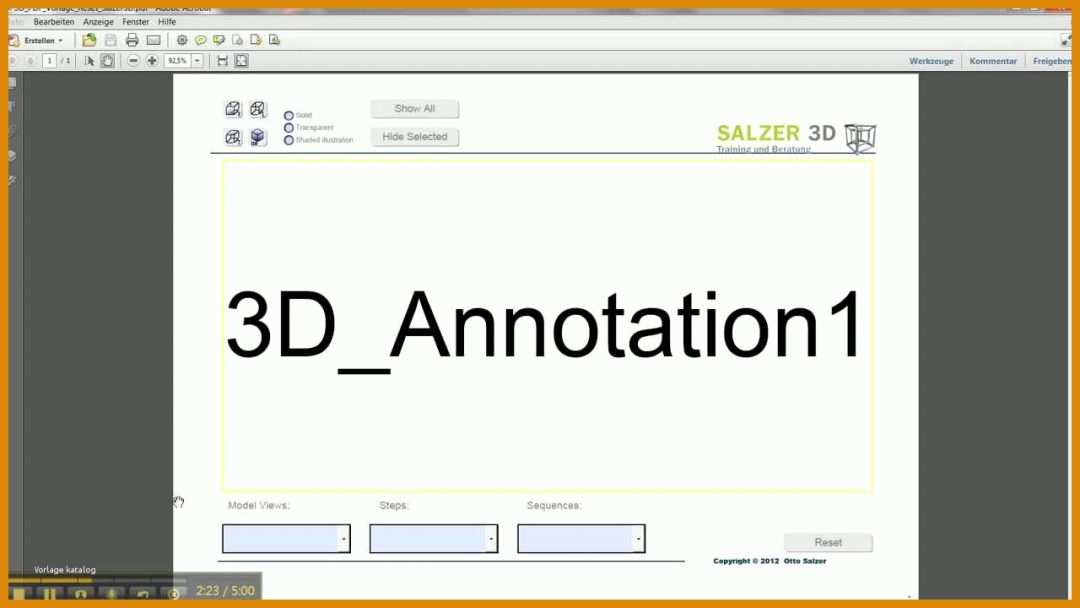 Einzigartig Inventor 3d Pdf Vorlage Erstellen 1280x720