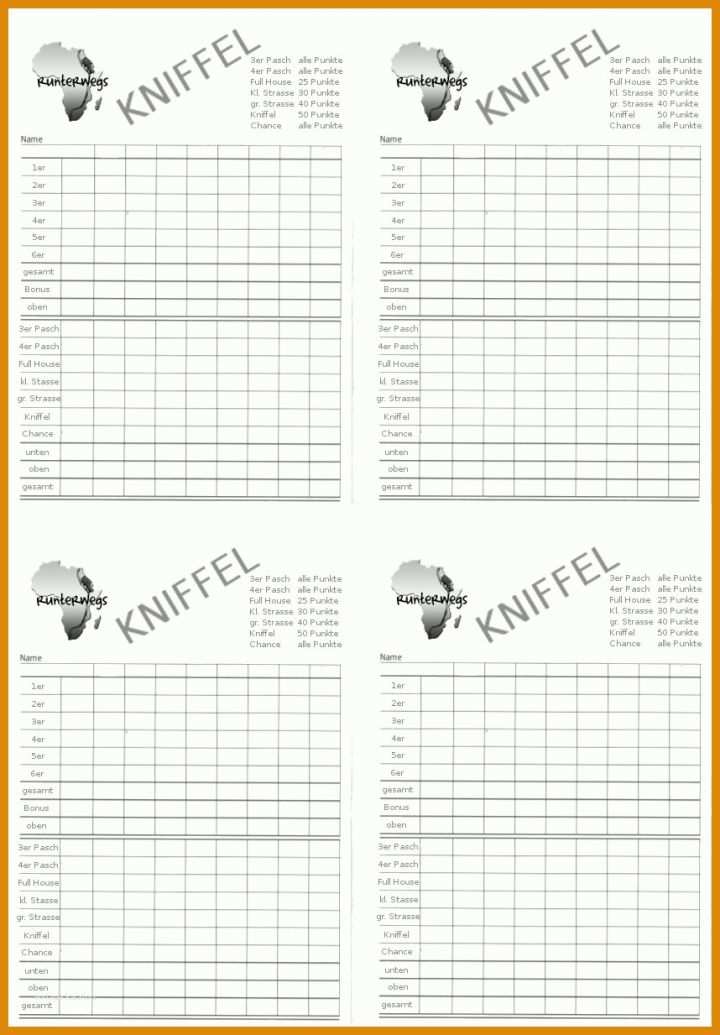 Kniffel Vorlage Pdf: 11 Möglichkeiten Kostenlos Für Sie