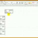 Kreativ organigramm Excel Vorlage 1280x720