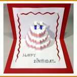 Selten Pop Up Karte Happy Birthday Vorlage 1280x720