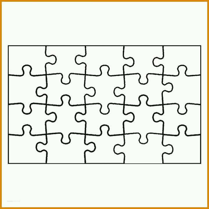 Exklusiv Puzzle Vorlage A4 Zum Ausdrucken 1200x1200