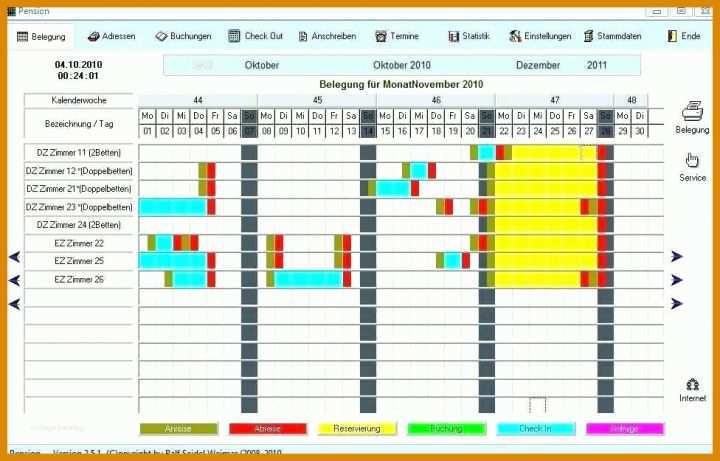 Größte Terminplaner Excel Vorlage Freeware 976x625