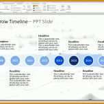 Phänomenal Timeline Powerpoint Vorlage 1280x720