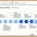 Phänomenal Timeline Powerpoint Vorlage 1280x720