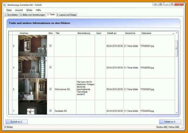 Spezialisiert Vorlage Fotodokumentation 978x694