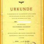 Beeindruckend Vorlage Urkunde Zum Bearbeiten 733x1024